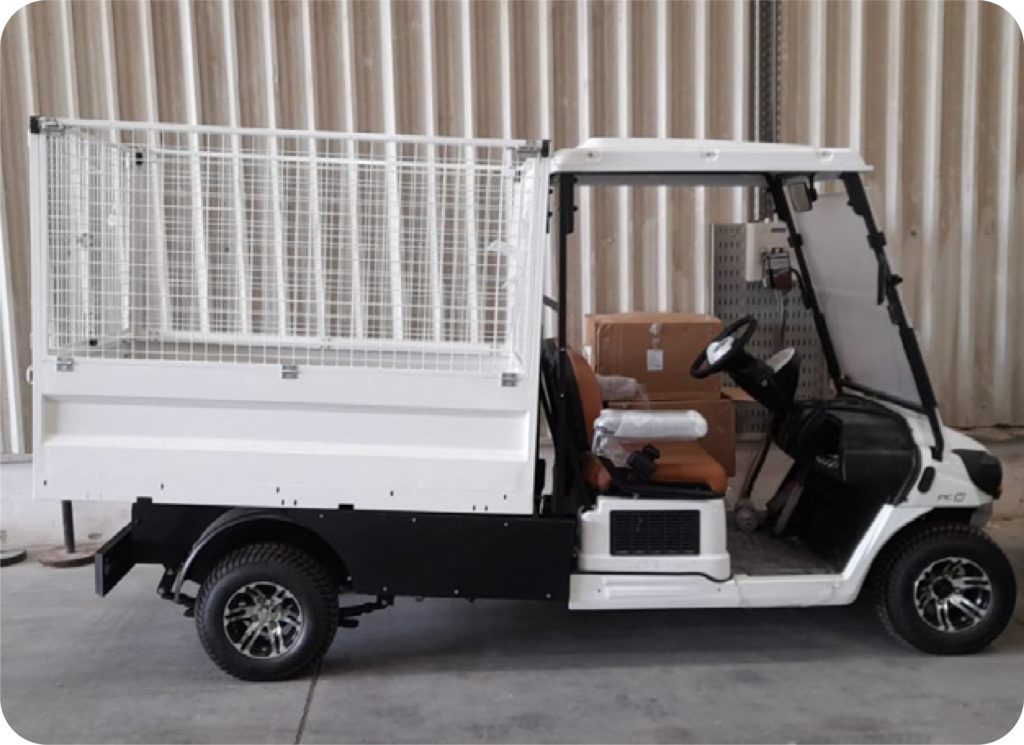 PCW Open Cargo Box Golf Cart - Utility Vehicle for Rent and Sale in Bahrain